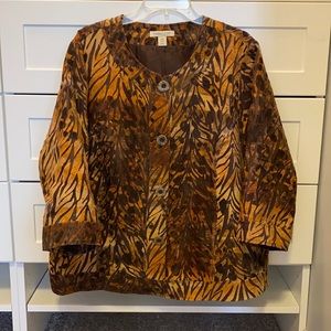 Coldwater Creek 18W button down jacket/blazer